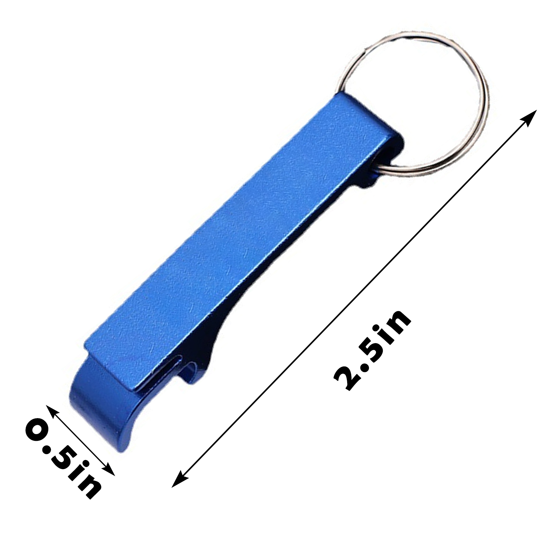 Aluminum Bottle Opener Keychain