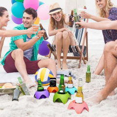 Sand Proof Beach Cup Holder & Drink Stand