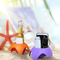 Sand Proof Beach Cup Holder & Drink Stand