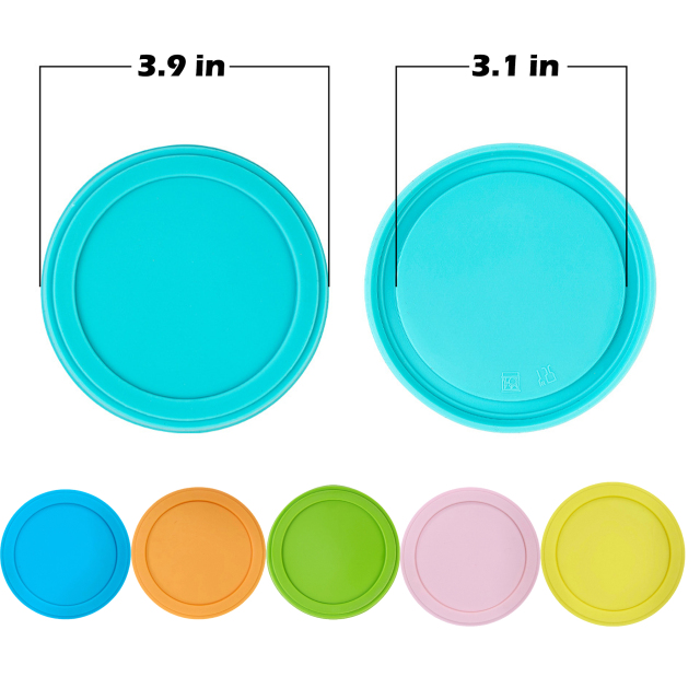 Round Silicone Cup Lid