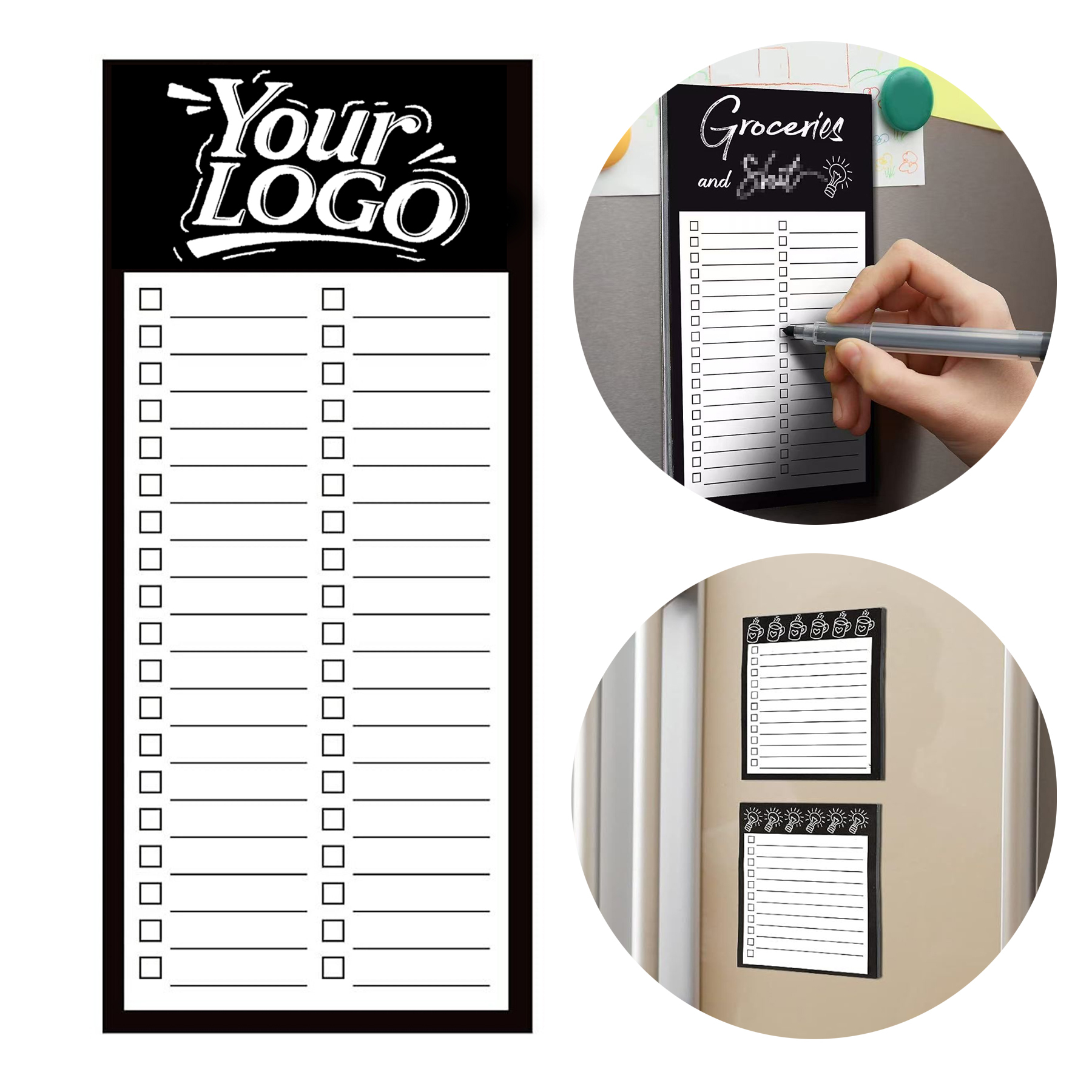 Custom Size Magnetic To-Do List Notepad