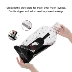 PVC Wine Bottle Shockproof Bag