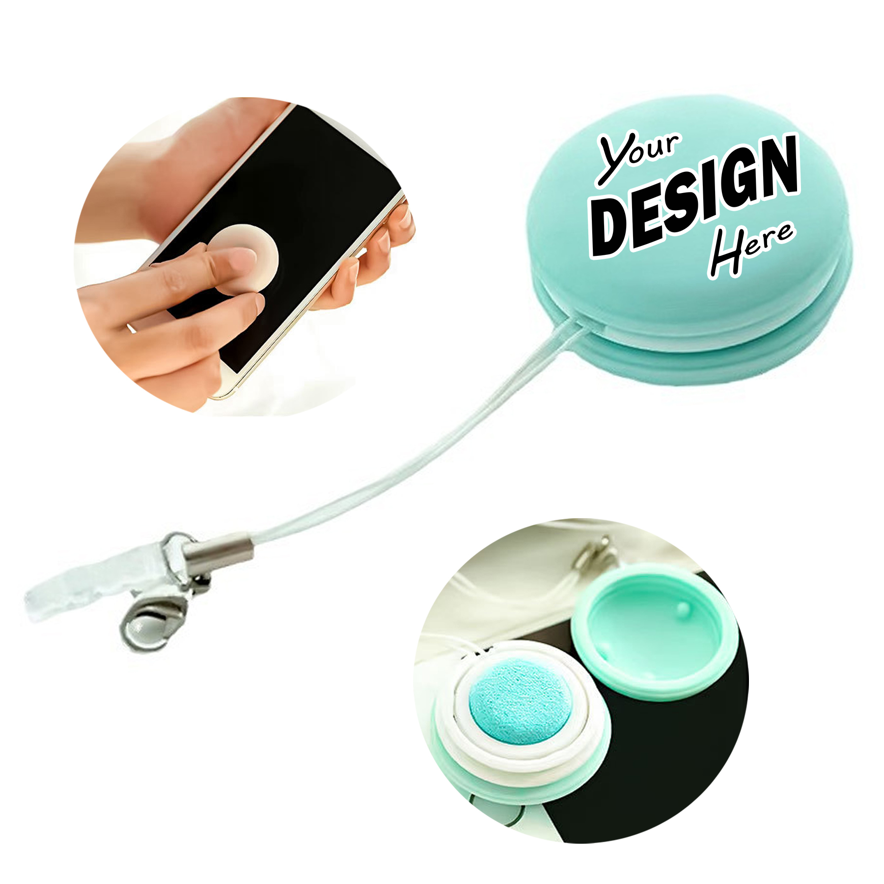 Screen Cleaner with Dust Plug