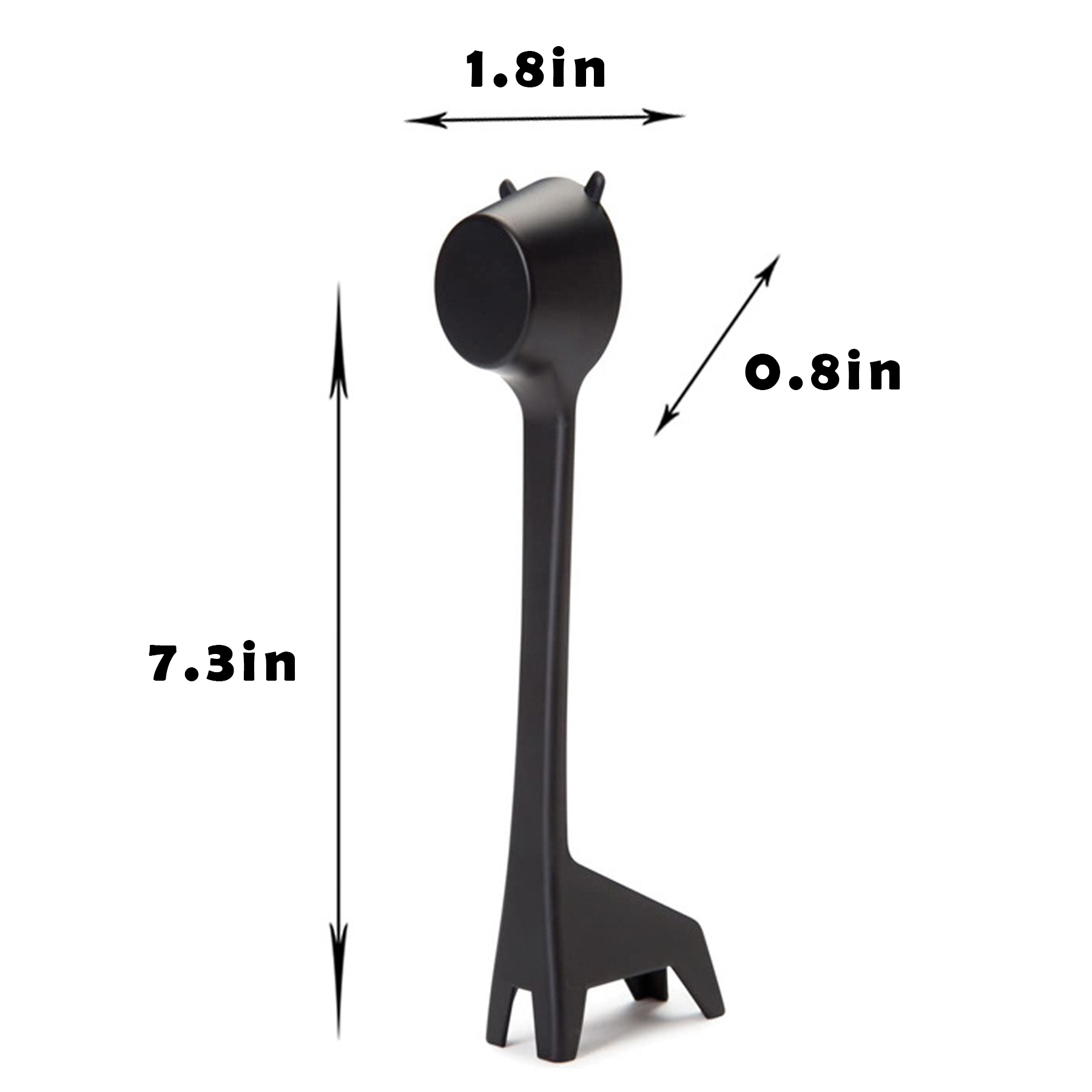 Giraffe Coffee Measuring Scoop with Header Card