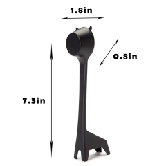 Giraffe Coffee Measuring Scoop with Header Card