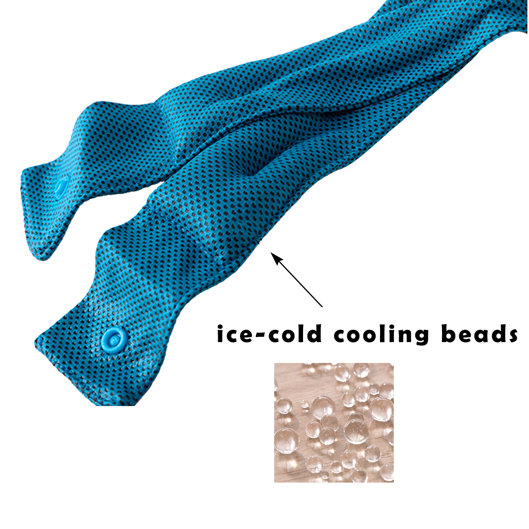 Dual-Use Sport Cooling Neck Wrap - Instant Summer Cooling Relief