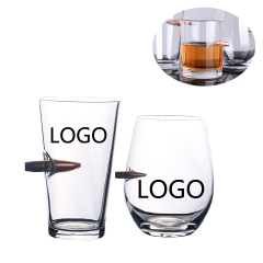 Bullet Whiskey Glass Cup