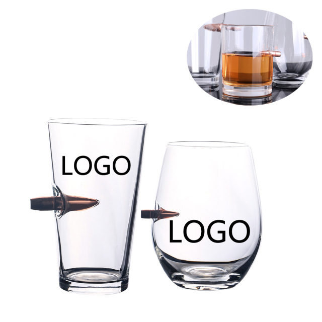 Bullet Whiskey Glass Cup