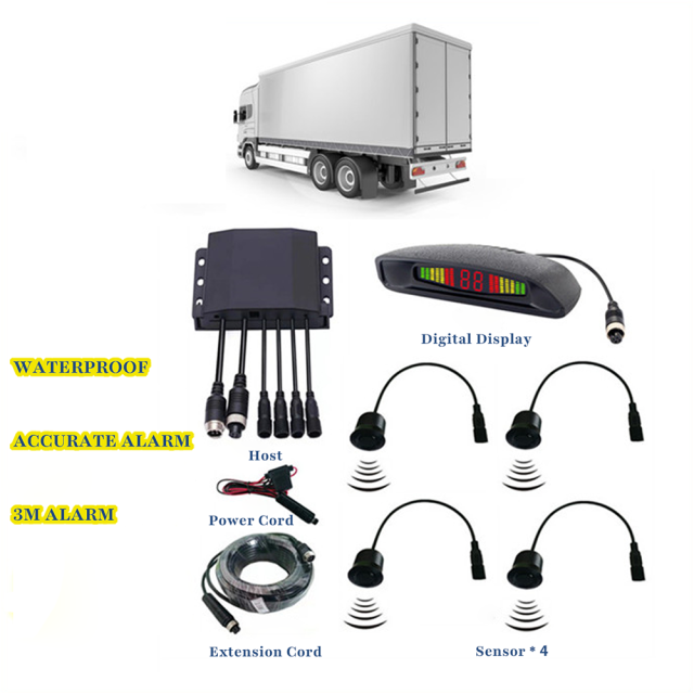 【Economy Kit】Ultrasonic radar blind spot detection