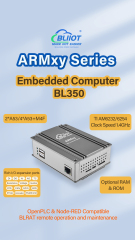 BL350 TI Sitara AM62x Quad-Core Cortex-A53 ARM Industrial Controller,BL350 TI Sitara AM62x Quad-Core Cortex-A53 ARM Industrial Controller