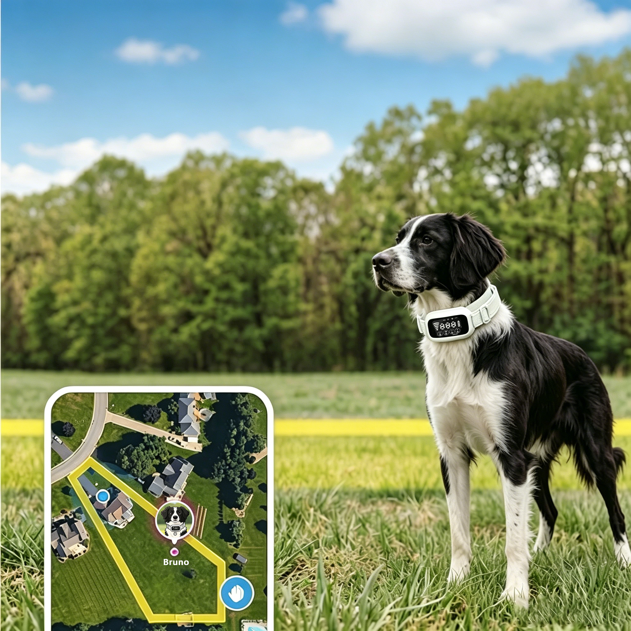 NAX100-GPS Wireless Dog Fence 1000m Range IP67 Waterproof Rechargeable Pet Containment System with Beep Vibration Shock 3 Modes,NAX100-GPS Wireless Dog Fence 1000m Range IP67 Waterproof Rechargeable Pet Containment System with Beep Vibration Shock 3 Modes