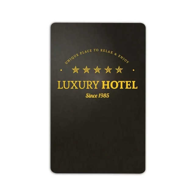 Customized Encrypted Smart NFC Key Card 13.56Mhz Access Control PVC RFID Hotel Key Card
