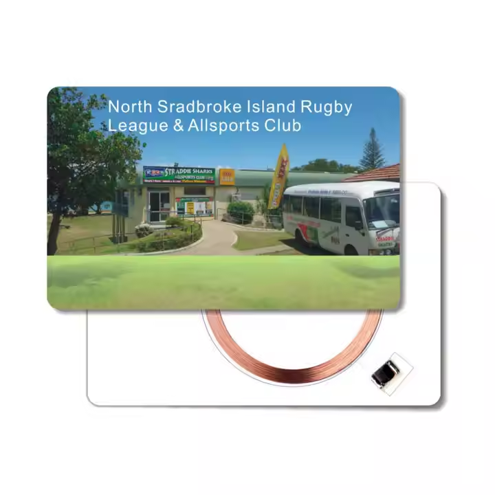 PVC 125Khz LF Rewritable T5577 EM4305 Chip RFID Smart Card With Customized Printing