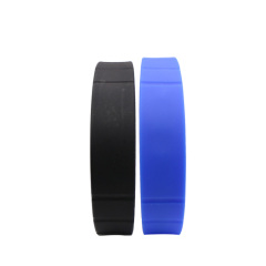 Wholesale Passive Custom Color Logo 860-960mhz UHF RFID Silicone Wristband for Concert Party Activity GJ-009