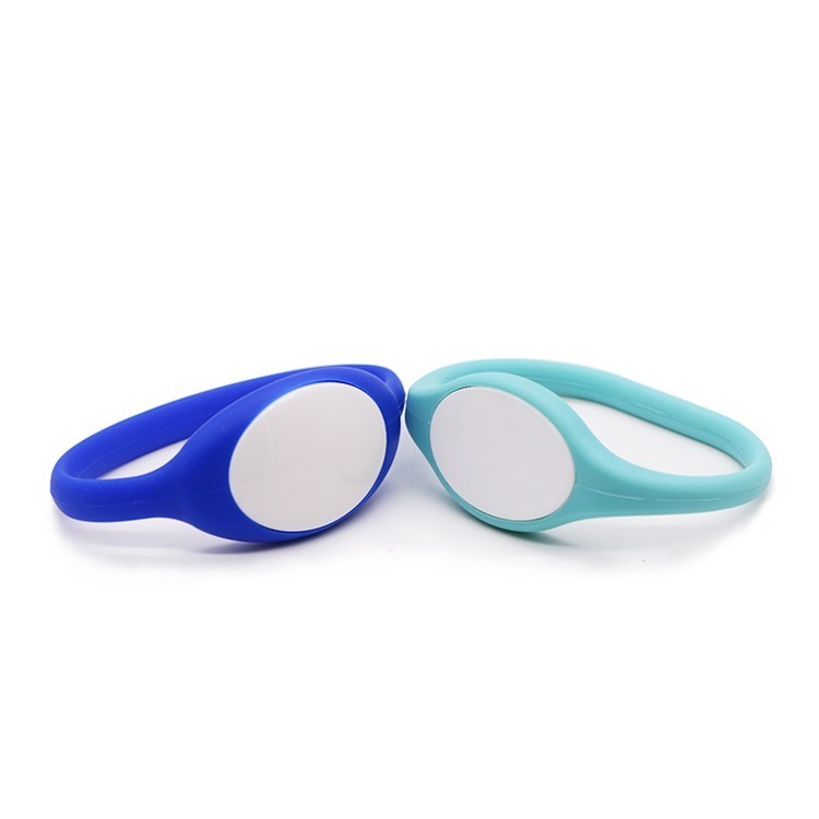 13.56Mhz Bands Nfc Band Silicone Rfid Wristband for Fitness Club GJ-004