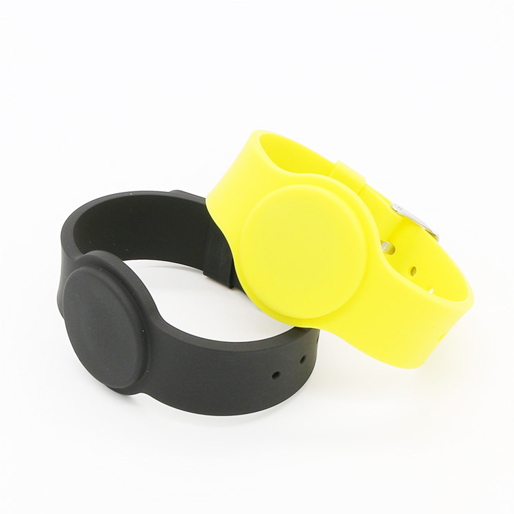 High Quality Cheap Price Functional NFC Waterproof Silicone RFID Wristband/ Bracelet GJ-008