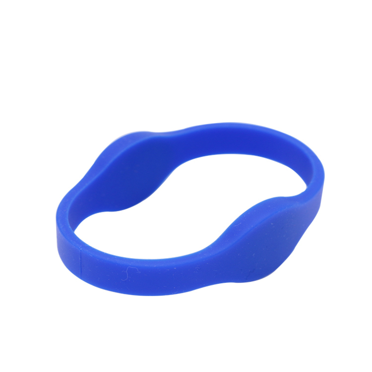 New Design Dual Chip NFC Rubber Wristband GJ-017