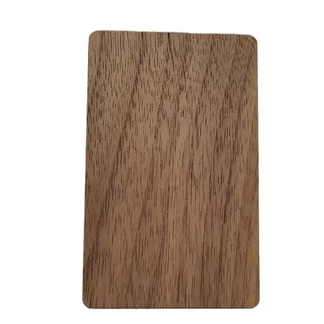 Custom NFC 213 Wooden Business Card Blanks For Laser Engraving