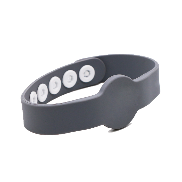Adjustable Silicone RFID Bracelet Mifare Classic NFC Wristband GJ-006