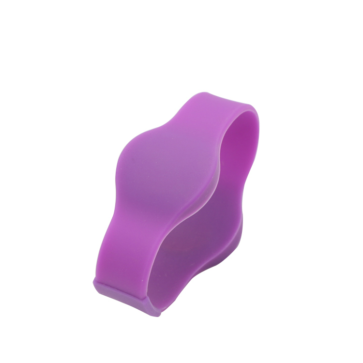 New Design Dual Chip NFC Rubber Wristband GJ-017