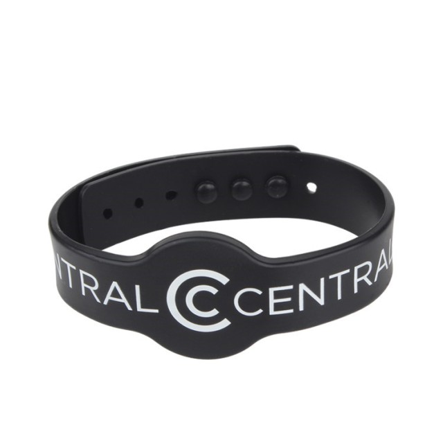 Custom Embossed RFID Swimming Pool Waterproof Bracelet GJ-005