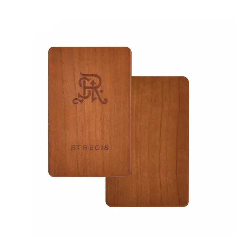 Eco-friendly FSC Wooden RFID Card Luxurious UV Printing/Engraving 13.56Mhz Ntag213/215/216 NFC Key Card