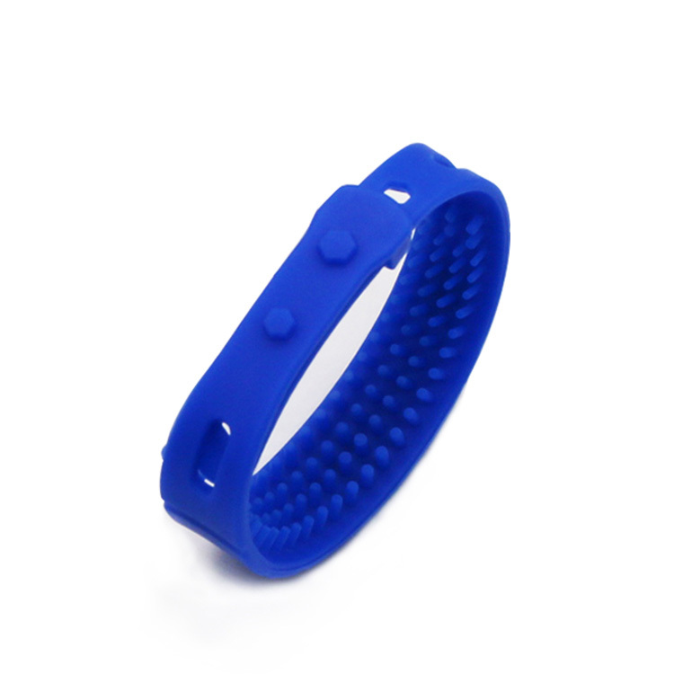 Wholesale Passive Custom Color Logo 860-960mhz UHF RFID Silicone Wristband for Concert Party Activity GJ-009