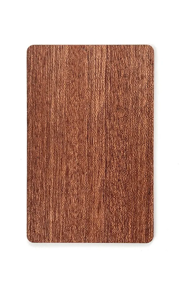 Wholesale Walnut, Sapele, Cherry, Wooden RFID Hotel Key Card NFC Wooden Card