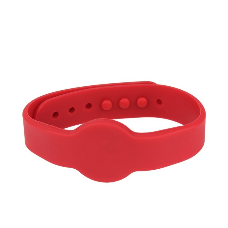 Custom Embossed RFID Swimming Pool Waterproof Bracelet GJ-005