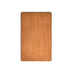 Custom NFC 213 Wooden Business Card Blanks For Laser Engraving