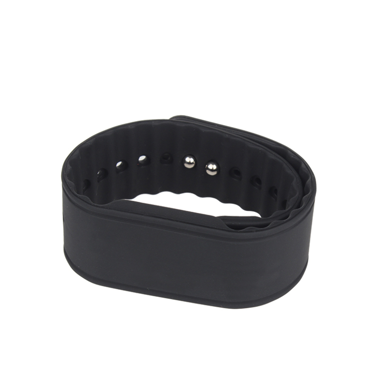 RFID Silicone Wristband Watch/ Custom Printing 14443A 13.56mhz NFC Silicone Wristband Bracelet GJ-007