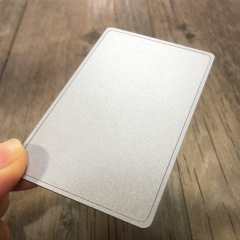 Contactless Programming NFC Metal Business Cards Tap to Go NFC Chip Metal Business Card