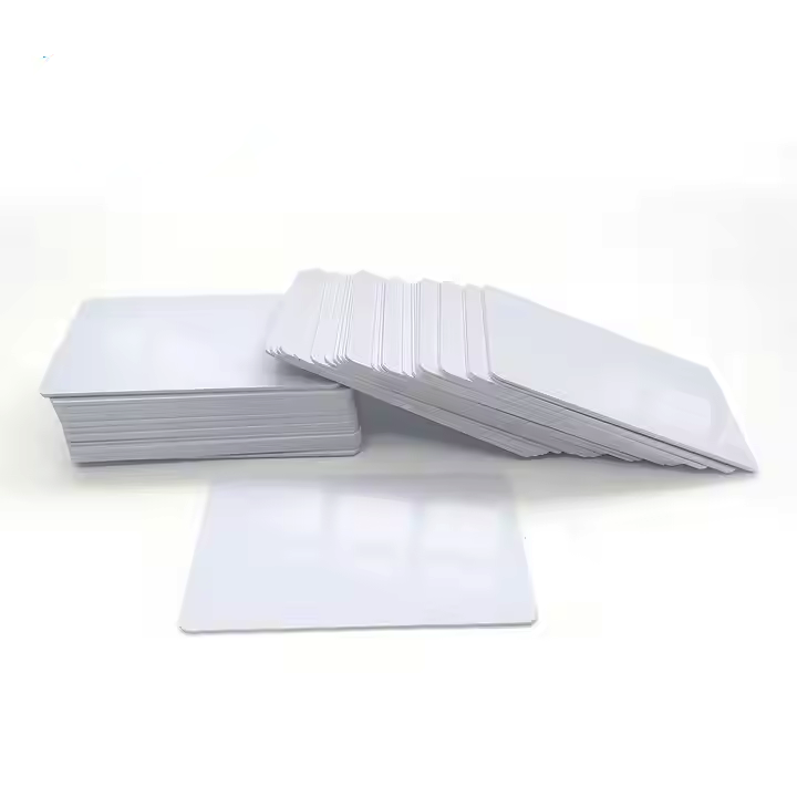 UHF & HF Hybrid Dual Frequency 860-960MHz / 13.56MHz ISO PVC Blank Card