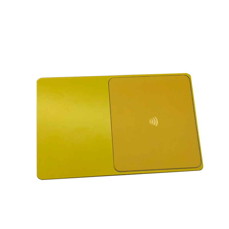 13.56Mhz Black Matte Nfc Metal Card Laser Engraved Tap Phone Nfc Ntag213 Business Card for Social Media