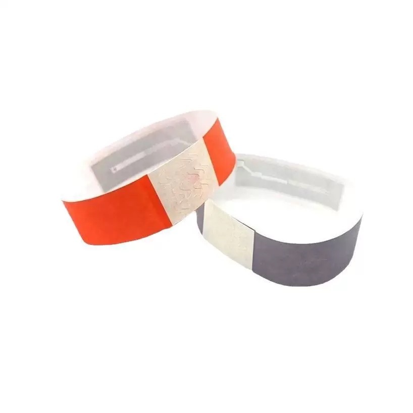 Tyvek Wristbands Custom Laser Printer 3/4" Paper Tyvek Wristbands for Events