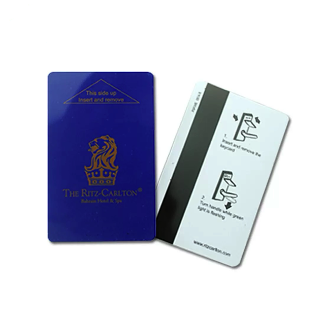 High Quality PVC Plastic NFC Magnetic Strip Card 125kHz Frequency Pvc Chip Magnetic Card