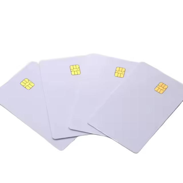 RFID Contact Chip 4442 Waterproof Plastic Magnetic Card Custom Printing PVC Card