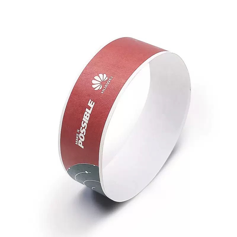 Tyvek Wristbands Custom Laser Printer 3/4" Paper Tyvek Wristbands for Events