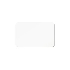 Matte PVC White NFC Card NFC215 Blank Card for NFC Digital Business Card Tap