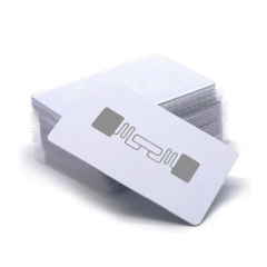 UHF & HF Hybrid Dual Frequency 860-960MHz / 13.56MHz ISO PVC Blank Card
