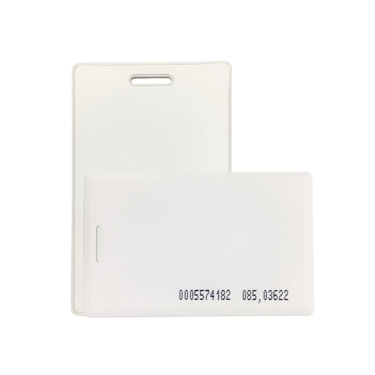 Waterproof 125kHz Thick PVC ID Clamshell Card with RFID Chip TK4100 T5577 for Access Control Hotel Business & Payment