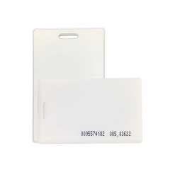 Waterproof 125kHz Thick PVC ID Clamshell Card with RFID Chip TK4100 T5577 for Access Control Hotel Business & Payment