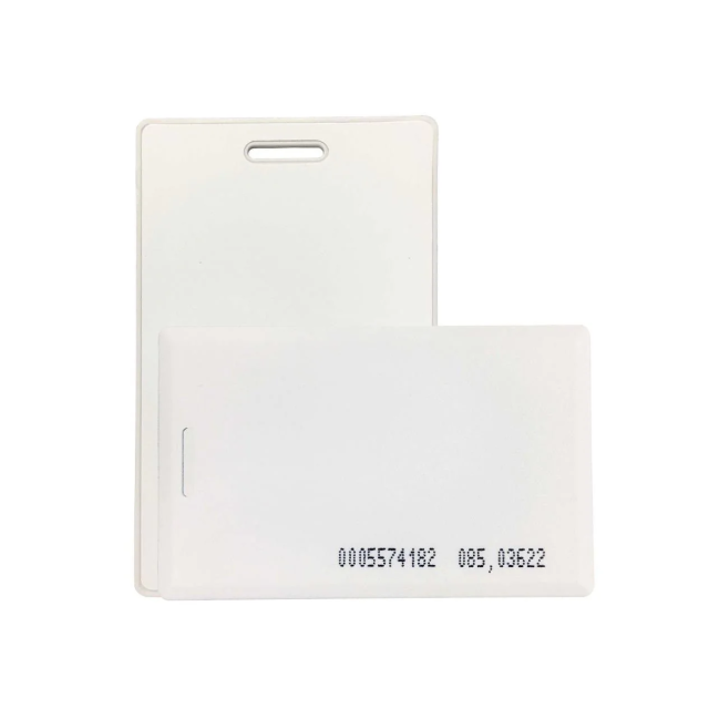 Waterproof 125kHz Thick PVC ID Clamshell Card with RFID Chip TK4100 T5577 for Access Control Hotel Business & Payment