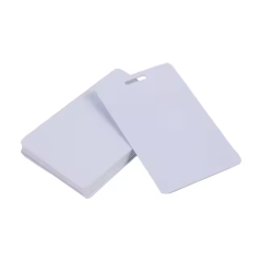 ISO14443A 13.56mhz 1K RFID PVC Blank Cards with Hole
