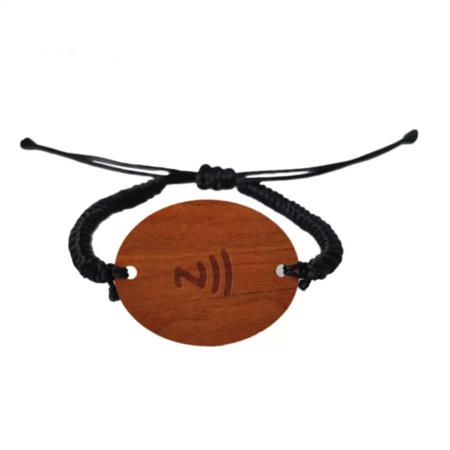 Customer Sample Custom Bamboo Material NFC Wristband Wooden RFID Bracelet No reviews yet