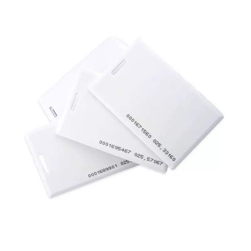 125Khz RFID Smart Cards Atmel T5577 Blank PVC White Card for Access Control
