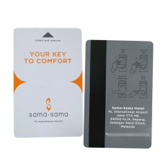 Customizable RFID Smart Card NFC Blank Business Card RFID Magnetic Stripe Card with Chip
