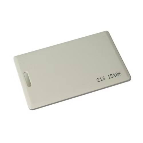 Waterproof 125kHz Thick PVC ID Clamshell Card with RFID Chip TK4100 T5577 for Access Control Hotel Business & Payment