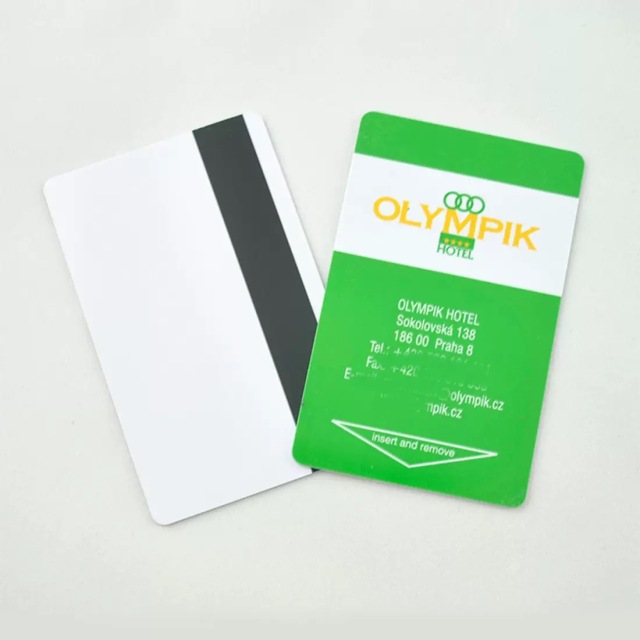 Loco 300OE Hico 2750OE 650OE RFID Black Glod Silver Magnetic Stripe Rfid Cards Custom