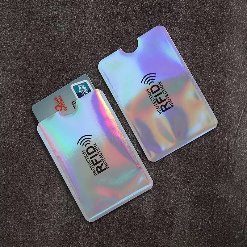 RFID Blocking Credit Card Sleeves Theft Protection Travel Case Set Top Identity Smart Holders Fit Wallet